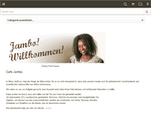 Tablet Screenshot of cafejambo.de